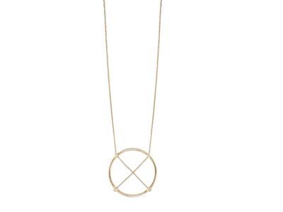 Collana Saturn, 40-42-45 Cm, Oro Giallo 18 Carati - Immagine Standard - 1