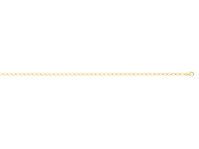Collana Cheval A Maglia Massiccia 2,70 Mm, 55 Cm, Oro Giallo 18 Carati