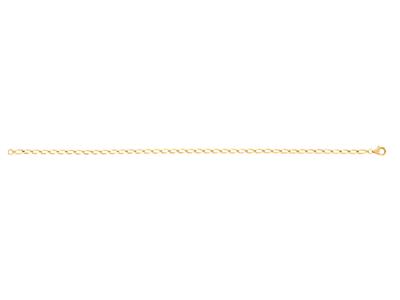 Collana Maglia Cheval Massiccia 2,90 Mm, 55 Cm, Oro Giallo 18 Carati