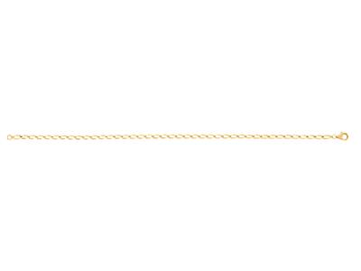 Collana, Catena Massiccia Di Cavalli 2,90 Mm, 55 Cm, Oro Giallo 18 Ct. - Immagine Standard - 1