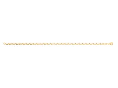 Bracciale Maglia Massiccia Di Cavallo 3,80 Mm, 21 Cm, Oro Giallo 18 Carati - Immagine Standard - 1