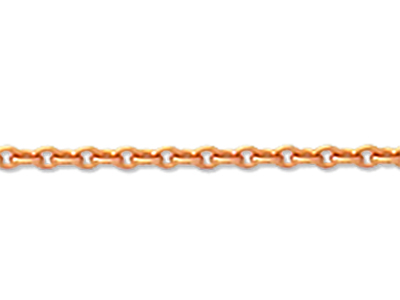Catena For\at 1,90 Mm, 45 Cm, Oro Rosso 18 Kt - Immagine Standard - 2