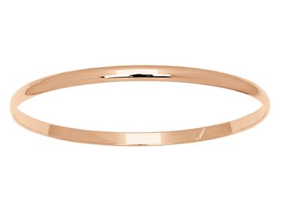 Bracciale Collana Slave, 4 X 1,50 Mm, 60 Mm, Oro Rosso 18 Carati