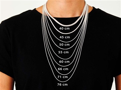 Catena A Serpente Tonda 1,6 Mm, 60 Cm, Argento 925 - Immagine Standard - 6