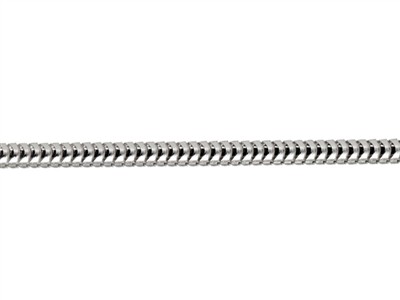 Catena Maglia Serpente Tonda 1,6 Mm, 71 Cm, Argento 925 - Immagine Standard - 2