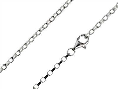 Catena-A-Maglia-Jaseron-2,2-Mm,-55-Cm...