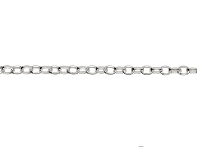 Catena Maglia Jaseron 2 Mm, 40 Cm, Argento 925 - Immagine Standard - 2