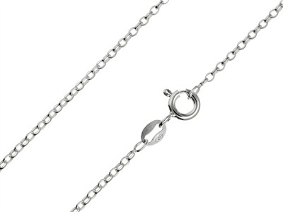 Catena Maglia Jaseron 1,70 Mm, 45 Cm, Argento 925 - Immagine Standard - 1