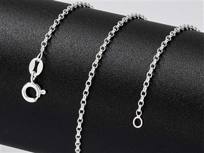 Catena Maglia Jaseron 1,70 Mm, 45 Cm, Argento 925 - Immagine Standard - 4
