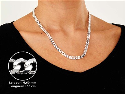 NKlaus Catena Veneziana Taglio Diamante Argento 925, Lunghezza 42 Cm, Spessore 1,1 Mm, Peso 2,4 G