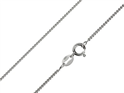 Catena Barbazzale 1,5 Mm, 40 Cm, Argento 925