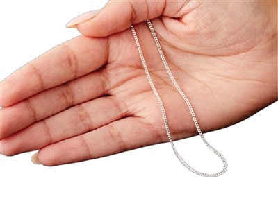 Catena A Maglie Gourmette 1,5 Mm, 71 Cm, Argento 925 - Immagine Standard - 5