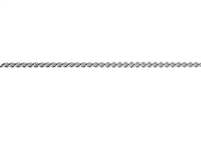 Catena Maglia Gourmette 1,8 Mm, 60 Cm, Argento 925 - Immagine Standard - 2