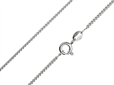 Catena A Maglia Gourmette 1,7 Mm, 66 Cm, Argento 925