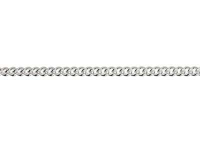 Catena A Maglie Groumette 2 Mm, 45 Cm, Argento 925 - Immagine Standard - 2