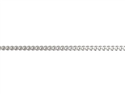 Catena Maglia Gourmette Diamantata 1,5 Mm, 40-45 Cm, Argento 925 Argento 925 - Immagine Standard - 2