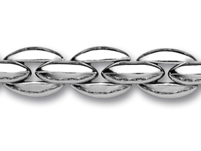 Bracciale Conchiglie 8 Mm, 20,5 Cm,argento 925 Rh - Immagine Standard - 2