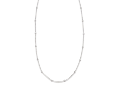 Collana Tennis Ossido Di Zirconio, 90 Cm, Argento 925 Rodiato - Immagine Standard - 1