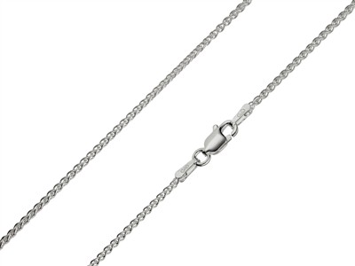 Catena A Maglia Di Palma 1,5 Mm, 40cm, Argento 925