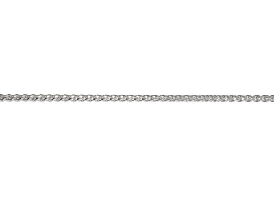Catena A Maglia Di Palma 1,5 Mm, 40cm, Argento 925 - Immagine Standard - 2