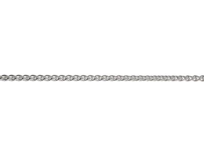 Catena A Maglia Palmier 1,5 Mm, 45 Cm, Argento 925 - Immagine Standard - 2