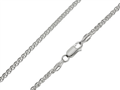 Catena A Maglia Palmier 2,5 Mm, 40 Cm, Argento 925