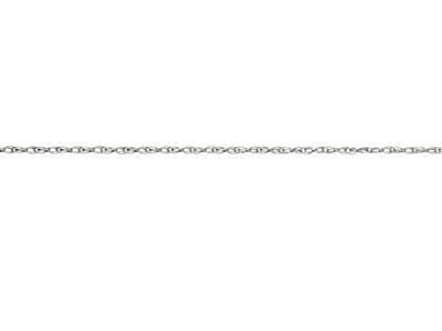 Catena Corda Da 1 Mm, 40 Cm, Argento 925 - Immagine Standard - 2
