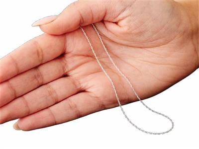 Catena Corda 1,50 Mm, 40 Cm, Argento 925 - Immagine Standard - 5