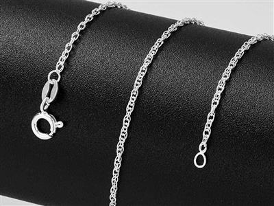 Catena Corda 1,50 Mm, 40 Cm, Argento 925 - Immagine Standard - 6