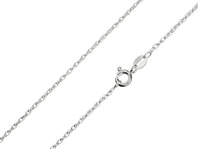 Catena Corda 1,50 Mm, 50 Cm, Argento 925