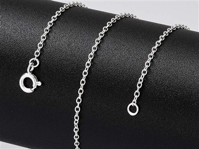 Catena A Maglia Marina 1,6 Mm, 50 Cm, Argento 925 - Immagine Standard - 5