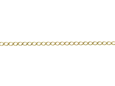 Catena Maglia A Losanga 3,80 Mm, Placcato In Oro 3 Micron