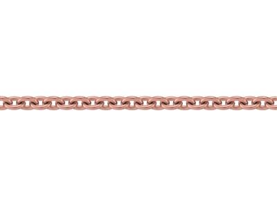 Catena Maglia Forzatina Rotonda 3 Mm, Oro 18 Carati. Rif. 00380 - Immagine Standard - 3