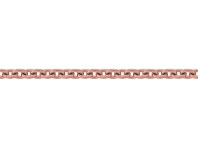 Catena Forçat, Rotonda 3 Mm, Oro Rosso 18 Carati. Ref. 00380 - Immagine Standard - 3