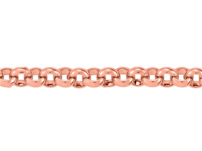 Catena Massicce A Maglie Jaseron Da2 Mm, Oro Rosso 18 Carati. Rif. 00 402 - Immagine Standard - 2