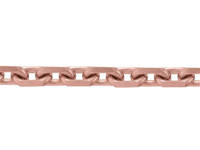 Catena Maglia Diamantata Forzatina 1,58 Mm, 18kt Oro Rosso 5n. Rif. 00450hj - Immagine Standard - 2