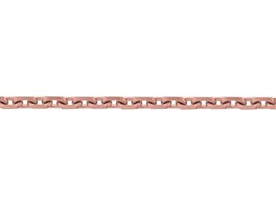 Catena Maglia Diamantata Forzatina 1,58 Mm, 18kt Oro Rosso 5n. Rif. 00450hj - Immagine Standard - 3