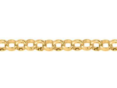 Massiccia Catena A Maglie Jaseron 2mm, Oro Giallo 18k Ref. 00402 - Immagine Standard - 2