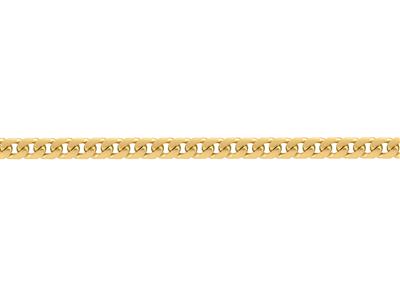 Massiccia Catena Gourmette Bombata Da 5,40 Mm, Oro Giallo 18k. Rif. 00394 - Immagine Standard - 3