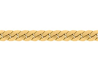 Catena A Maglie Inglesi Massiccia Da 1,40 Mm, Oro Giallo 18 Carati. Rif. 00082