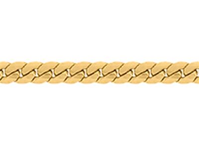 Catena Maglia Inglese Massiccia 1,40 Mm, 18kt Oro Giallo. Rif. 00084 - Immagine Standard - 1