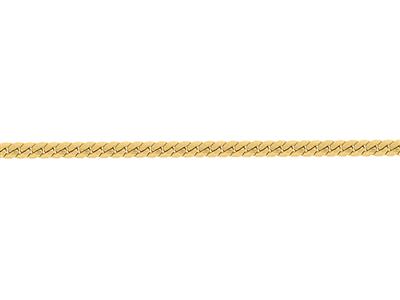 Catena Maglia Inglese Massiccia 1,40 Mm, 18kt Oro Giallo. Rif. 00084 - Immagine Standard - 2