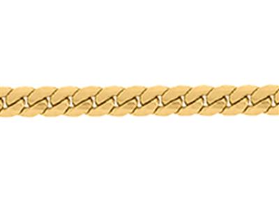 Catena A Maglie Inglesi Massicce Da2,10 Mm, Oro Giallo 18 Carati. Rif . 00084