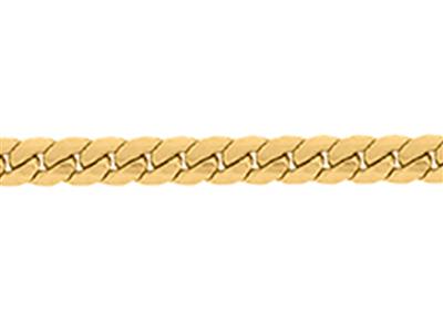 Catena Maglia Inglese Massiccia 2,10 Mm, 18kt Oro Giallo. Rif. 00084 - Immagine Standard - 1