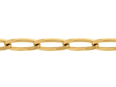 Catena A Maglia Cavallo 2,10 Mm, Oro Giallo 18k. Rif. 00091 - Immagine Standard - 2