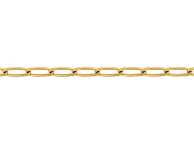 Catena A Maglia Di Cavallo 3,20 Mm,oro Giallo 18 Carati. Rif. 00054 - Immagine Standard - 3