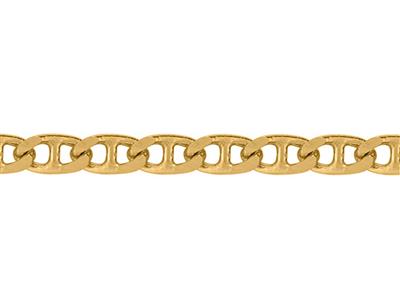 Catena Maglia Marina Piatta 2,30 Mm, 18kt Oro Giallo. Rif. 00093 - Immagine Standard - 2