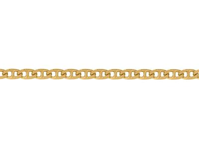 Catena Maglia Piatta Marine 2,40 Mm, Oro Giallo 18 Carati. Rif. 00093 - Immagine Standard - 3