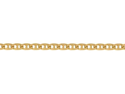 Catena Maglia Marina Piatta 2,30 Mm, 18kt Oro Giallo. Rif. 00093 - Immagine Standard - 3