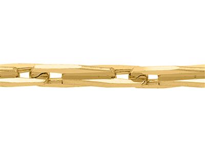 Massiccia Catena Epi Con Taglio A Diamante Da 2,70 Mm, Oro Giallo 18 Carati. Rif. 20043